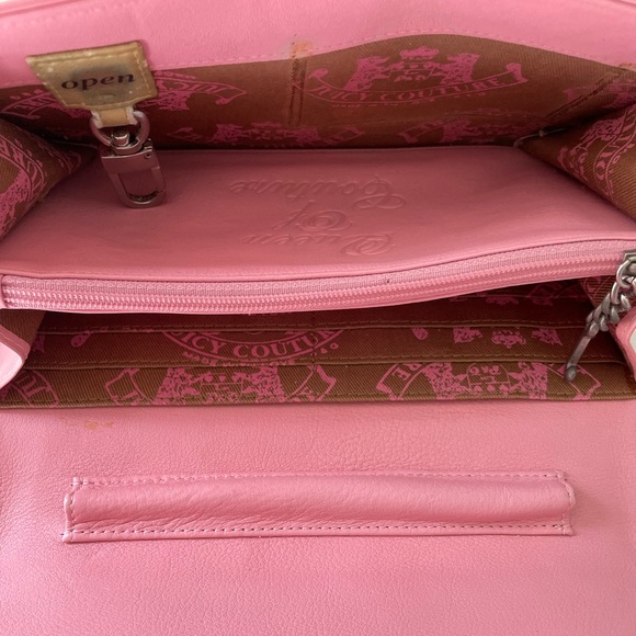 Juicy Couture Vintage Genuine Leather Clutch - Picture 10 of 13